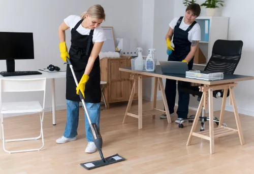 Nettoyage de bureau professionnel à Floure